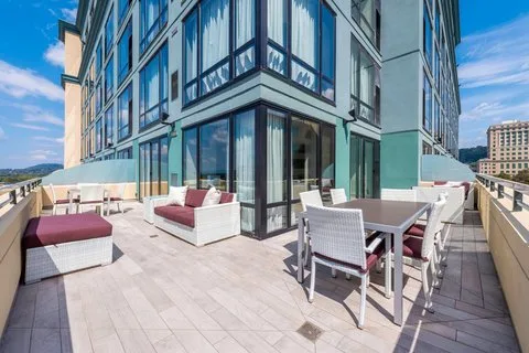 AC Hotel Asheville Downtown Looks Right When I Want City Energy With Mountain Views in the Background